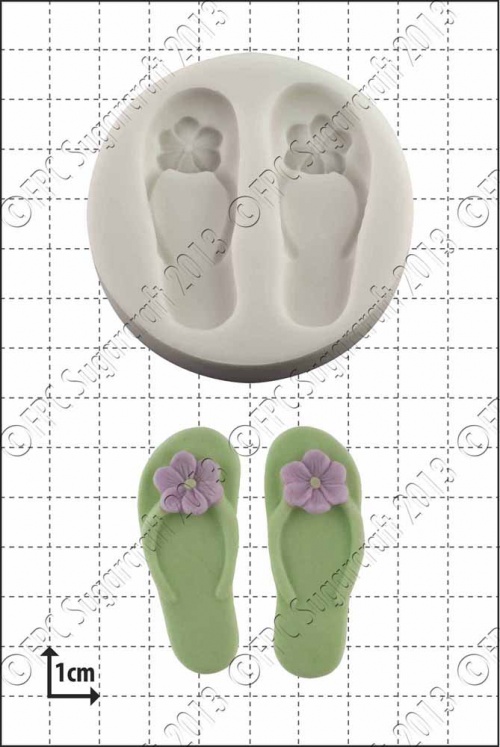 'Flip Flops' Silicone Mould